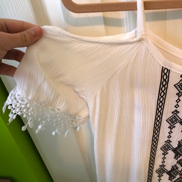 INC White Summer Blouse - Picture 3 of 11